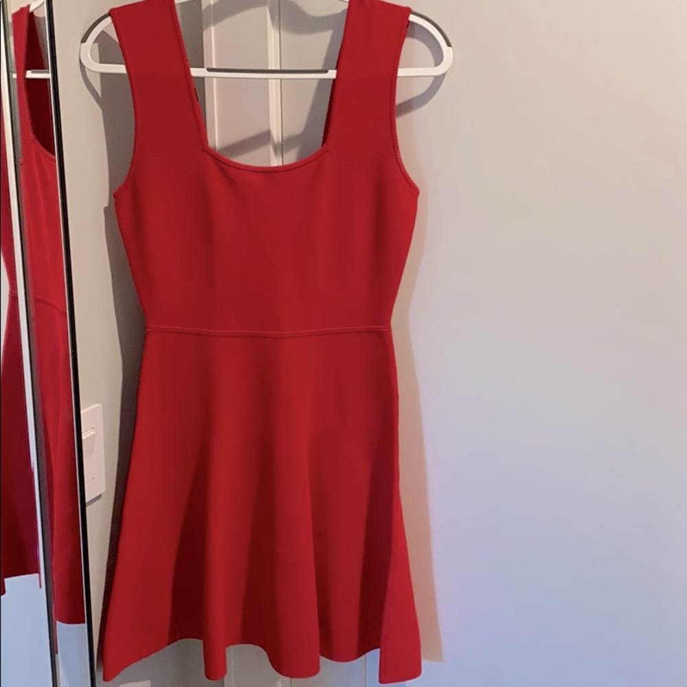 BCBG Red Cocktail Dress